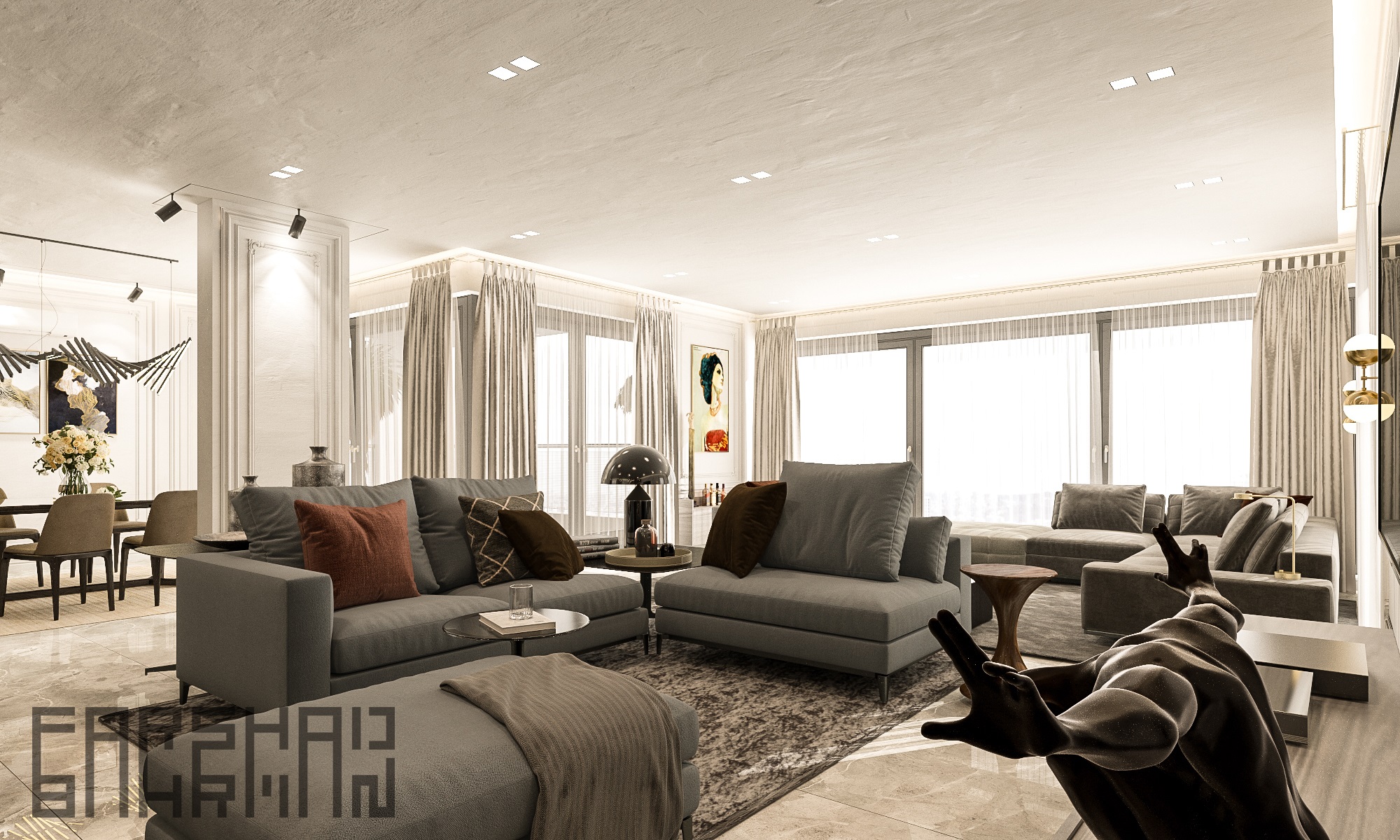 villa apartment interior exterior modern design architecture