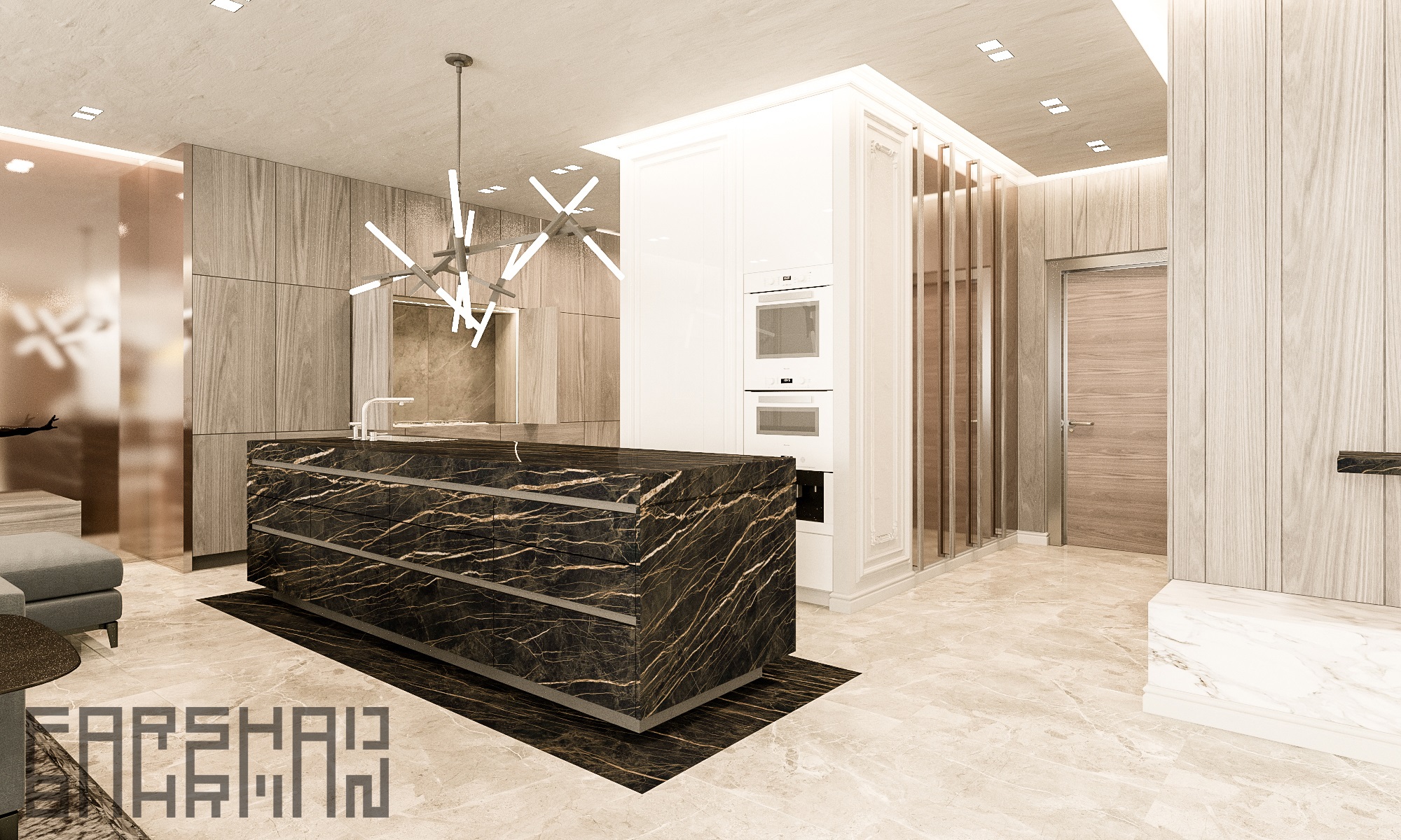 villa apartment interior exterior modern design architecture