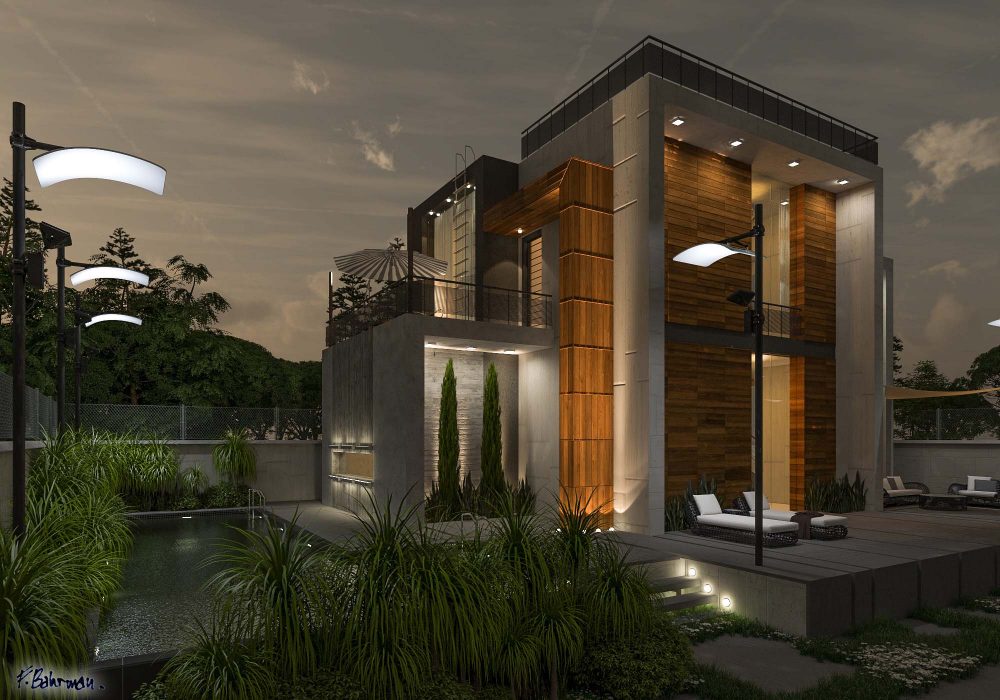 villa design exterior architecture
