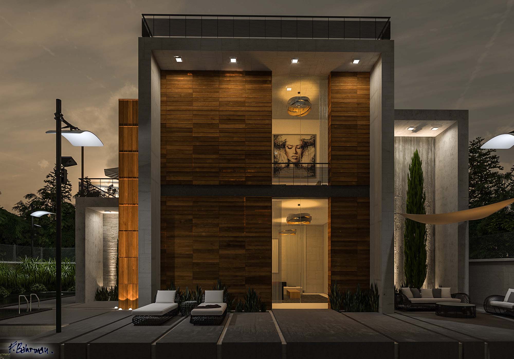 villa design exterior architecture