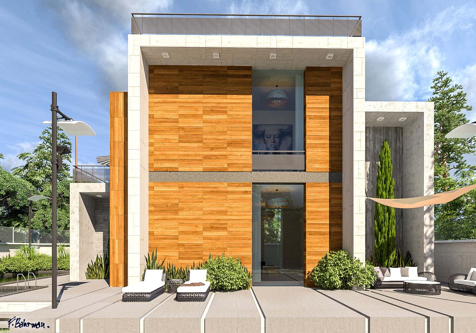 villa design exterior architecture
