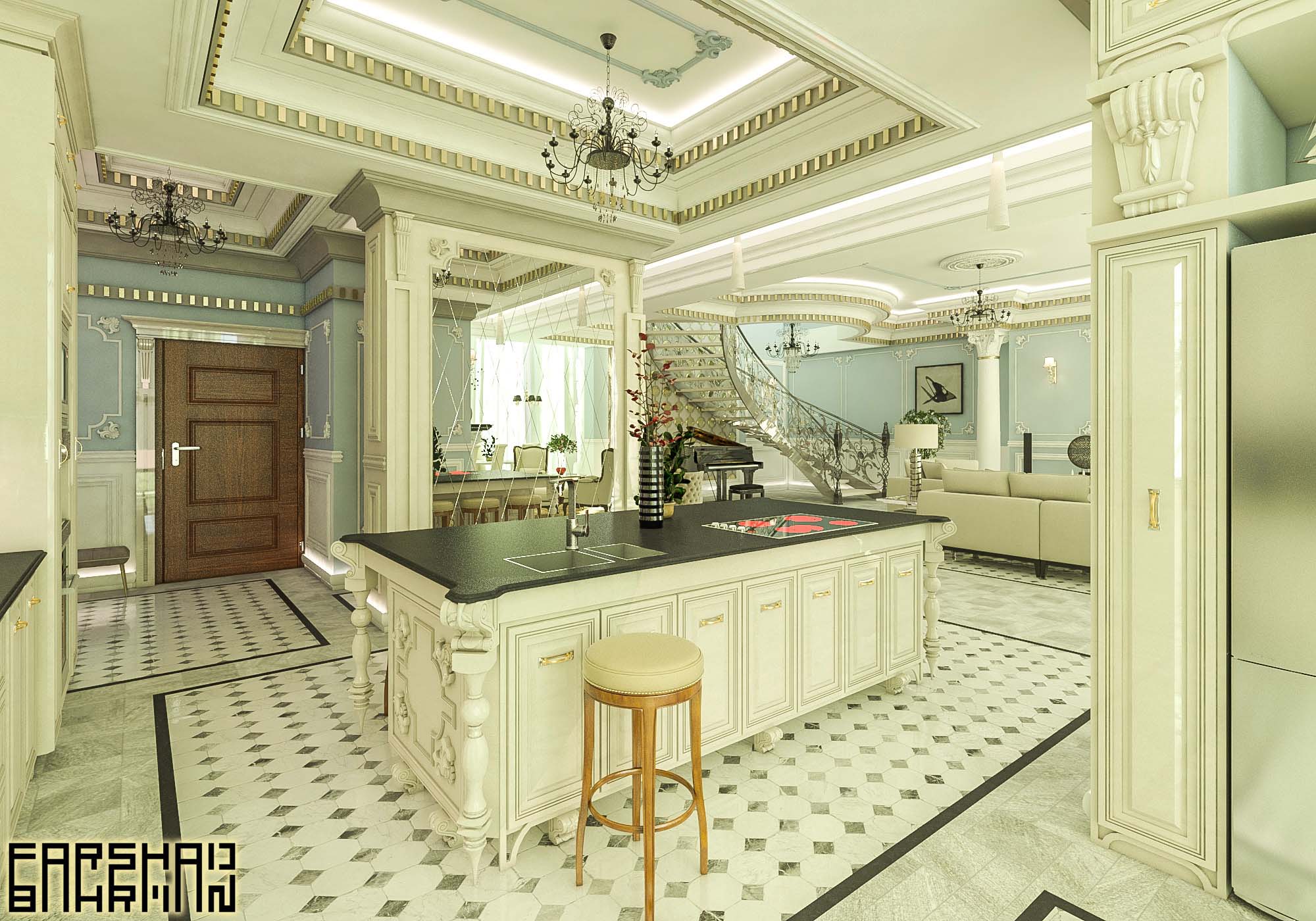 classic villa apartment interior exterior design architecture