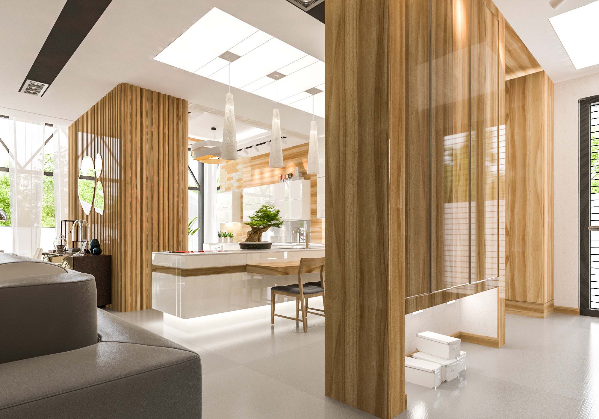 modern villa apartment interior exterior design architecture